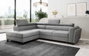 Designer Ecksofa Kira mit Schlaf- und Klappfunktion