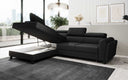 Designer Ecksofa Kira mit Schlaf- und Klappfunktion
