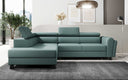 Designer Ecksofa Kira mit Schlaf- und Klappfunktion