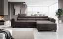 Designer Ecksofa Massimo mit Schlaf- und Klappfunktion