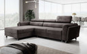 Designer Ecksofa Massimo mit Schlaf- und Klappfunktion