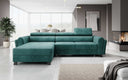 Designer Ecksofa Massimo mit Schlaf- und Klappfunktion