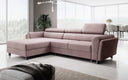 Designer Ecksofa Massimo mit Schlaf- und Klappfunktion
