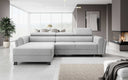 Designer Ecksofa Massimo mit Schlaf- und Klappfunktion