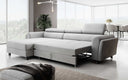 Designer Ecksofa Massimo mit Schlaf- und Klappfunktion