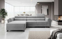 Designer Ecksofa Massimo mit Schlaf- und Klappfunktion
