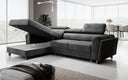 Designer Ecksofa Massimo mit Schlaf- und Klappfunktion