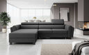 Designer Ecksofa Massimo mit Schlaf- und Klappfunktion