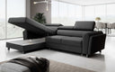 Designer Ecksofa Massimo mit Schlaf- und Klappfunktion