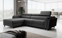 Designer Ecksofa Massimo mit Schlaf- und Klappfunktion