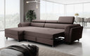 Designer Ecksofa Massimo mit Schlaf- und Klappfunktion