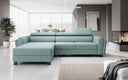 Designer Ecksofa Massimo mit Schlaf- und Klappfunktion