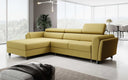 Designer Ecksofa Massimo mit Schlaf- und Klappfunktion