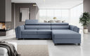 Designer Ecksofa Massimo mit Schlaf- und Klappfunktion