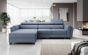 Designer Ecksofa Massimo mit Schlaf- und Klappfunktion