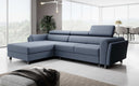 Designer Ecksofa Massimo mit Schlaf- und Klappfunktion