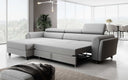 Designer Ecksofa Massimo mit Schlaf- und Klappfunktion