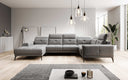 Designer Sofa Nerio mit verstellbarer Kopf- und Rückenlehne