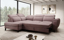 Designer Ecksofa Nobile mit verstellbarer Rückenlehne