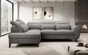 Designer Ecksofa Nobile mit verstellbarer Rückenlehne