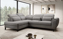 Designer Ecksofa Nobile mit verstellbarer Rückenlehne