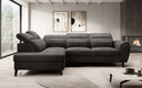 Designer Ecksofa Nobile mit verstellbarer Rückenlehne