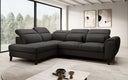 Designer Ecksofa Nobile mit verstellbarer Rückenlehne