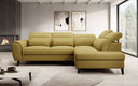 Designer Ecksofa Nobile mit verstellbarer Rückenlehne