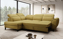 Designer Ecksofa Nobile mit verstellbarer Rückenlehne
