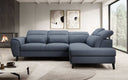 Designer Ecksofa Nobile mit verstellbarer Rückenlehne