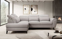 Designer Ecksofa Nobile mit verstellbarer Rückenlehne