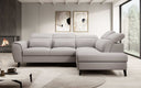 Designer Ecksofa Nobile mit verstellbarer Rückenlehne