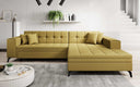 Canapé d’angle design Frida avec fonction de couchage