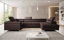 Designer Sofa Torino mit Schlaf- und Klappfunktion