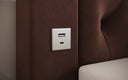 Boxspringbett Divaneo mit TV Lift und Stauraum (2 Schubladen) - Luxusbetten24