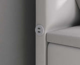 Boxspringbett Repos mit LED und USB - Luxusbetten24