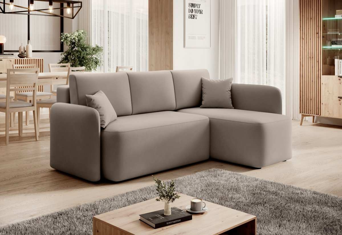 Designer Sofa Ina mit Stauraum und Schlaffunktion - Luxusbetten24