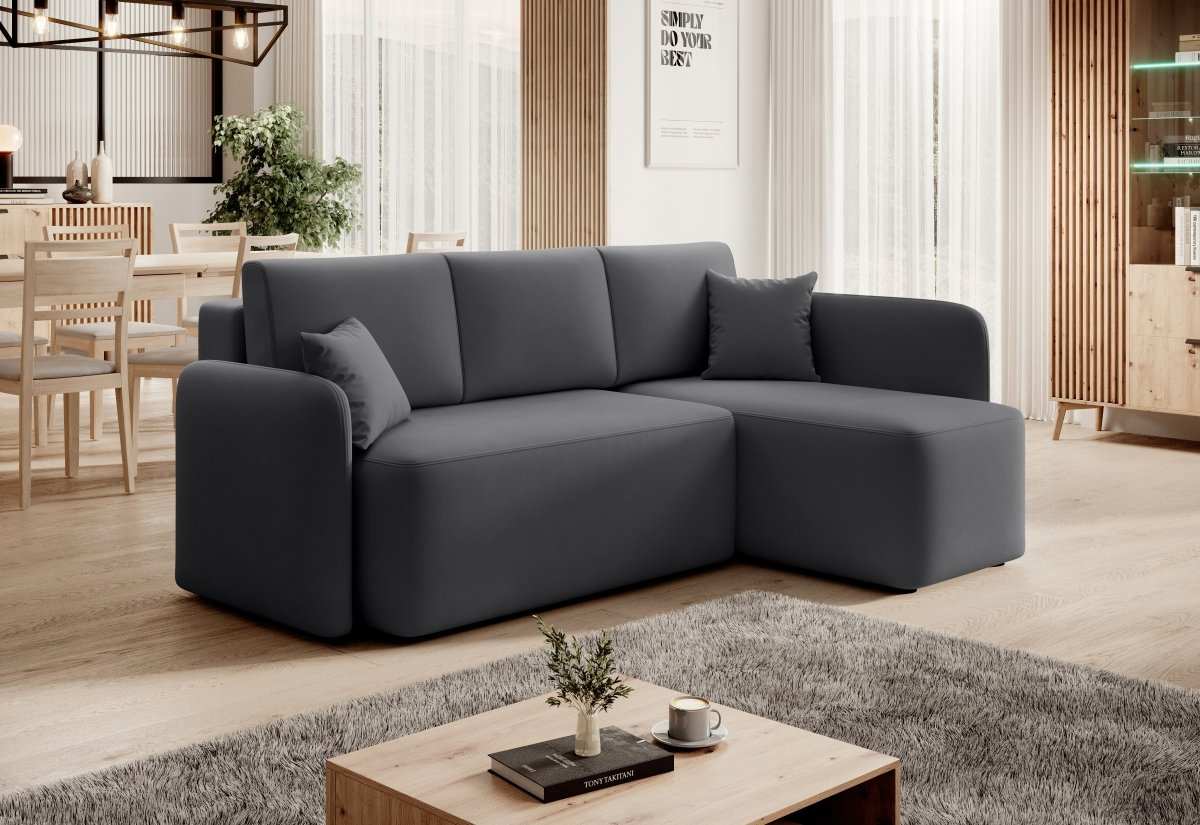 Designer Sofa Ina mit Stauraum und Schlaffunktion - Luxusbetten24