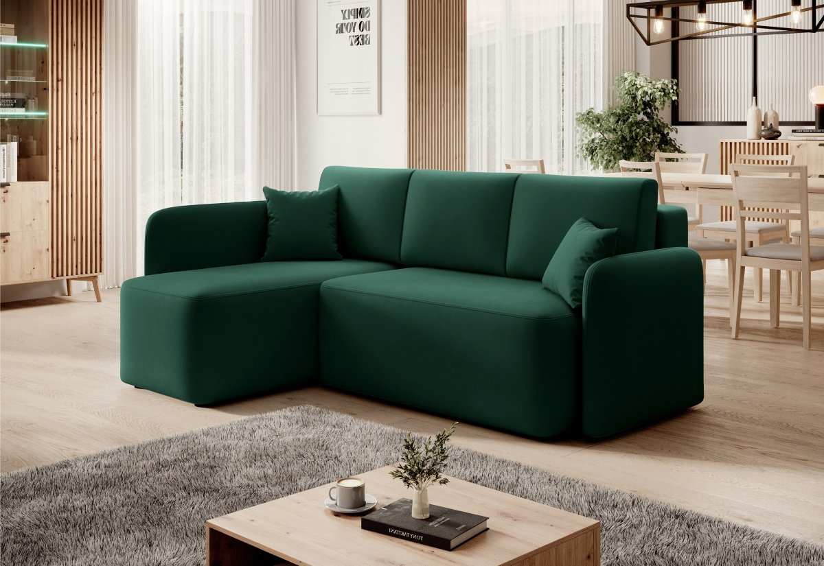 Designer Sofa Ina mit Stauraum und Schlaffunktion - Luxusbetten24