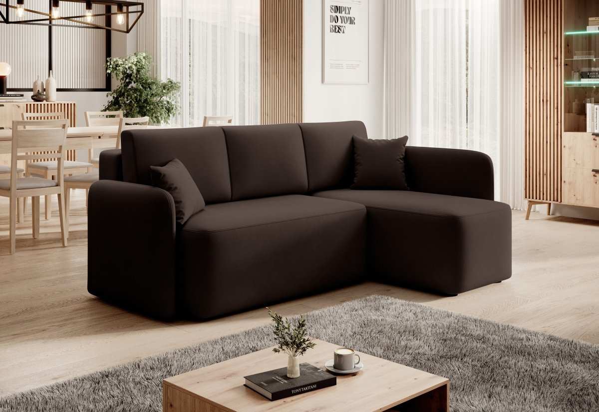 Designer Sofa Ina mit Stauraum und Schlaffunktion - Luxusbetten24